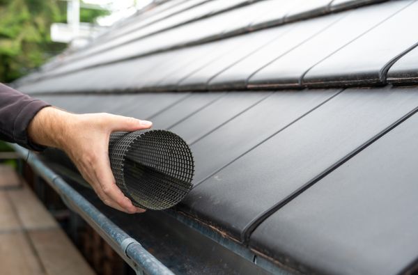 Gutter Mesh Installation in Canton